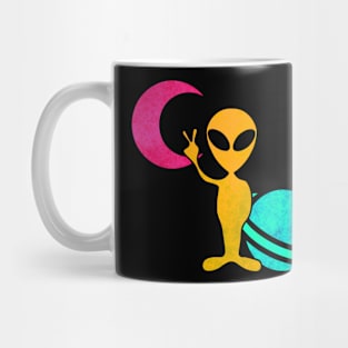 Alien in Space Mug